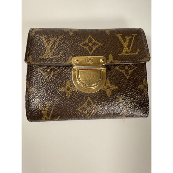 Louis Vuitton Portefeuille Koala Monogram Folding Compact Wallet Vintage Propane - Picture 3 of 16